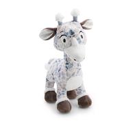NICI Winny Winterfur Giraffa di peluche, morbida, tenero pupazzo in piedi per coccole e giochi, per adulti e bambini, 35 cm, blu - 62424