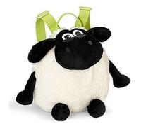 Nici Zainetto Peluche Timmy l'Agnello - Borsa di Peluche per Bambine, Bambini e Neonati - Morbido Zaino a Tema Shaun Vita da Pecora con Spallacci Regolabili