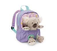NICI Zaino da 21 x 26 cm con koala di peluche da 25 cm, lilla - 63039