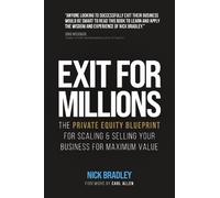 Nick Bradley Exit for Millions (Tascabile)