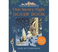Nick Butterworth One Snowy Night Jigsaw Book (Libro di cartone)