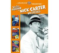 Nick Carter Mysteries Triple Feature (DVD) Walter Pidgeon