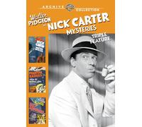Nick Carter Mysteries Triplo Caratteristica DVD - Walter Pidgeon Master