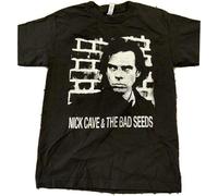 Nick Cave And The Bad Seeds 2019 Concert Tour Alt Rock Tee Unisex 100% Cotton Short-Sleeve T-Shirts Black XXL
