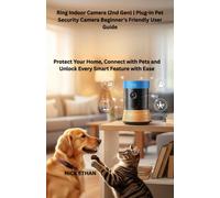 Nick Ethan Ring Indoor Camera (2nd Gen) Plug-In Pet Security Camer (Tascabile)