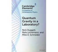 Nick Huggett Niels Linnemann Mike D. Sch Quantum Gravity in a Labor (Tascabile)