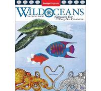 Nick Mayer Wild Oceans Coloring Book (Tascabile)