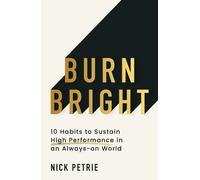 Nick Petrie Burn Bright (Tascabile)