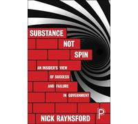 Nick Raynsford Substance Not Spin (Tascabile)