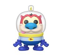 Funko Pop TV – Figura in vinile – Stimpy (Space Madness, tuta spaziale) – Nickelodeon Slime – 9 cm
