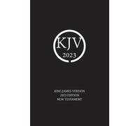 Nick Sayers King James Version 2023 Edition New Testament (Copertina rigida)