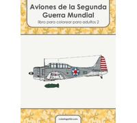 Nick Snels Aviones de la Segunda Guerra Mundial libro para colorear (Tascabile)