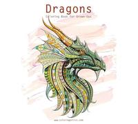 Nick Snels Dragons Coloring Book for Grown-Ups 1 & 2 (Tascabile) Dragons