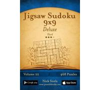 Nick Snels Jigsaw Sudoku 9x9 Deluxe - Hard - Volume 22 - 468 Logic P (Tascabile)