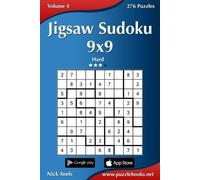 Nick Snels Jigsaw Sudoku 9x9 - Hard - Volume 4 - 276 Puzzles (Tascabile)