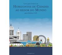 Nick Snels Livro para Colorir de Horizontes de Cidades ao redor do M (Tascabile)