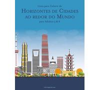 Nick Snels Livro para Colorir de Horizontes de Cidades ao redor do M (Tascabile)