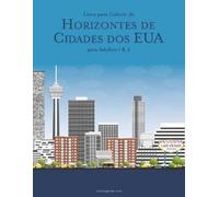 Nick Snels Livro para Colorir de Horizontes de Cidades dos EUA para (Tascabile)