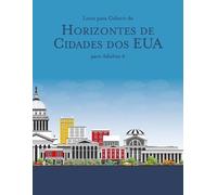 Nick Snels Livro para Colorir de Horizontes de Cidades dos EUA para (Tascabile)