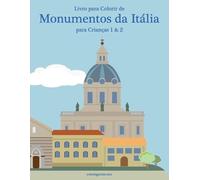 Nick Snels Livro para Colorir de Monumentos da Itália para Crianças (Tascabile)