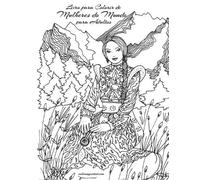 Nick Snels Livro para Colorir de Mulheres do Mundo para Adultos (Tascabile)