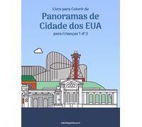 Nick Snels Livro para Colorir de Panoramas de Cidade dos EUA para Cr (Tascabile)