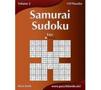 Nick Snels Samurai Sudoku - Easy - Volume 2 - 159 Puzzles (Tascabile)