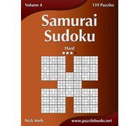 Nick Snels Samurai Sudoku - Hard - Volume 4 - 159 Puzzles (Tascabile)