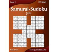 Nick Snels Samurai-Sudoku - Leicht - Band 2 - 159 Rätsel (Tascabile)