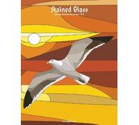 Nick Snels Stained Glass Coloring Book for Grown-Ups 1 & 2 (Tascabile)