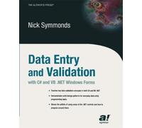Nick Symmonds Data Entry and Validation with C# and VB .NET Windows (Tascabile)