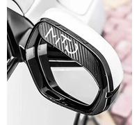 NICKAL 2X Auto Specchietto retrovisore Pioggia Sopracciglio Protector Pioggia per Alfa Romeo Giulia Mito Stelvio 156 159 Weatherstrip Sticker Accessori,for Mito