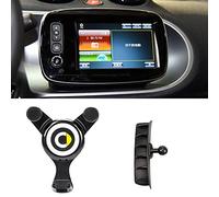 NICKAL Auto Porta Telefono Cellulare, per Smart 453 451 Fortwo Forfour Estensibile Bocchette Stabile e Robusto 360° Rotazione Braccio 2023, 453 Navigation Screen