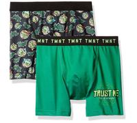 Nickelodeon Big Boys' Mutanti Ninja Tartarughe 2-Pack Boxer Briefs