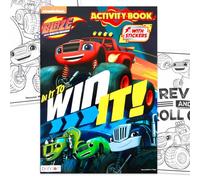Nickelodeon Blaze and the Monster Machines "Let's Blaze" Jumbo Coloring and Activity Book