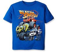 Nickelodeon Blaze and the Monster Machines - Maglietta a maniche corte da ragazzo, Royal, S