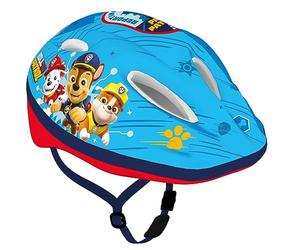 Nickelodeon Casco da bicicletta ragazzi blu/rosso misura 52-56 cm