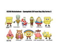 Nickelodeon Classics 3d Pvc Bag Clips Series 5 Spongebob Squarepants Con Figure