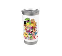 Nickelodeon Full Cast si accumulano l'uno sull'altro Bicchiere termico in acciaio inox doppia parete