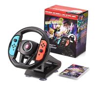 Nickelodeon Kart Racers 2 & Ufficiale Numskull Joy-Con Volante Deluxe Bundle - Gioco ufficiale Nintendo Switch con accessori da tavolo per console switch