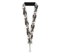 Nickelodeon Keys,Keychain,Wallet,ID Card Holder,with Quick Release Lanyard- Full
