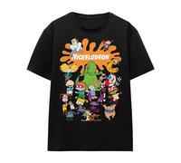 Nickelodeon Maglietta Gruppo Splat Adulto Unisex (TV15861)