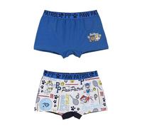 Nickelodeon Paw Patrol, boxer per bambini e ragazzi, confezione da 2, età 3-6 anni, Blu, 4-5 anni