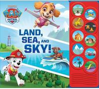 Nickelodeon PAW Patrol: Land, Sea, and Sky Sound Book (Libro di cartone)