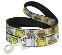 Nickelodeon Pet Leash, Dog Leash, Spongebob and Friends Absorb The Love Pose and