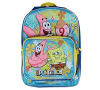 Nickelodeon SpongeBob - Set zaino e portapranzo per bambini, Blu, Taglia unica