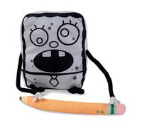 Nickelodeon Spongebob Squarepants DoodleBob - Peluche da collezione, grande, morbido, 25,4 cm