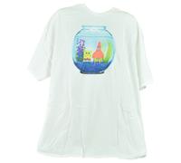 Nickelodeon Spongebob Squarepants Patrick Stella Cartoon Adulti T-Shirt 3XLarge
