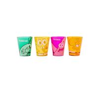 Nickelodeon Spongebob Squarepants Personaggio 2-Ounce Mini Shot Glasses Set Di 4
