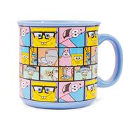Nickelodeon Spongebob Squarepants Personaggio Rete 20-Ounce Ceramica Camper Mug